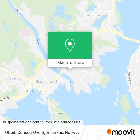 Obeik Consult Ove Bjørn Eikås map