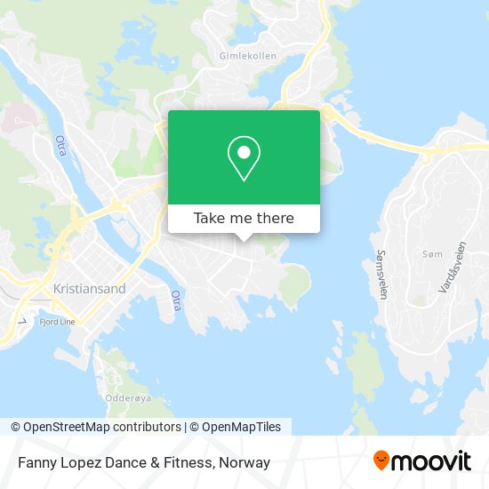 Fanny Lopez Dance & Fitness map