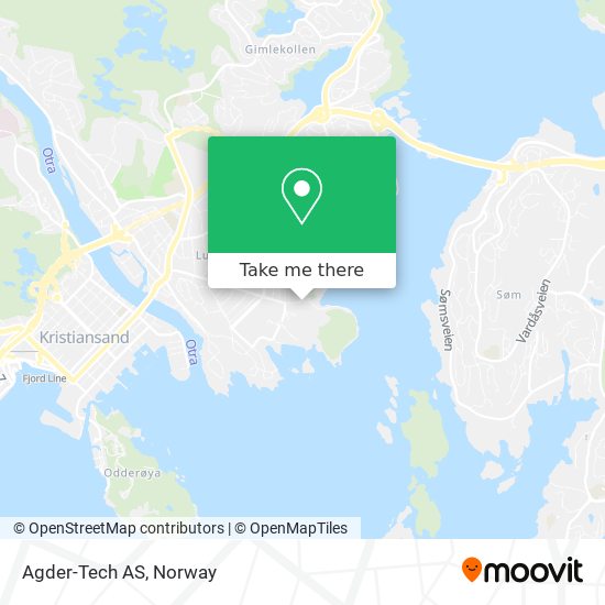Agder-Tech AS map