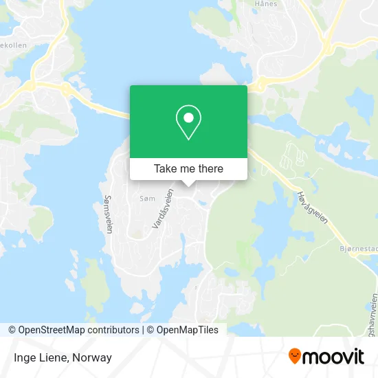 Inge Liene map