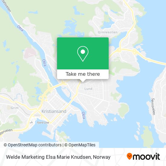 Welde Marketing Elsa Marie Knudsen map