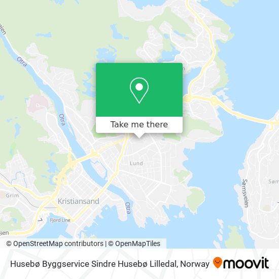 Husebø Byggservice Sindre Husebø Lilledal map
