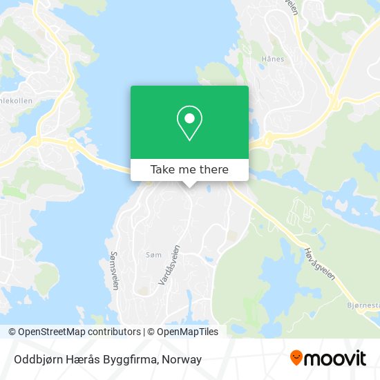 Oddbjørn Hærås Byggfirma map