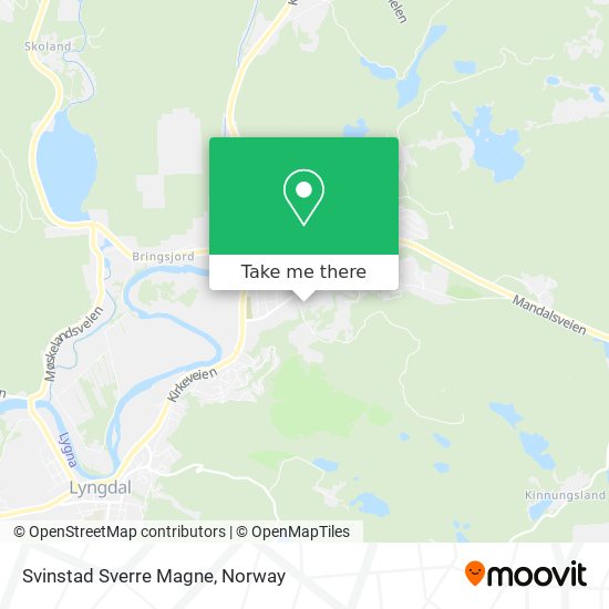 Svinstad Sverre Magne map