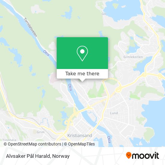 Alvsaker Pål Harald map