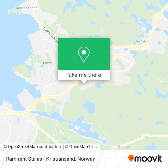 Ramirent Stillas - Kristiansand map