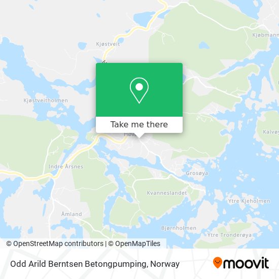 Odd Arild Berntsen Betongpumping map