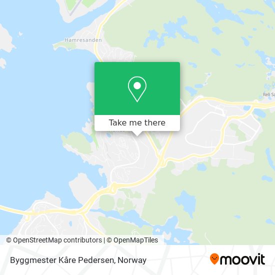 Byggmester Kåre Pedersen map