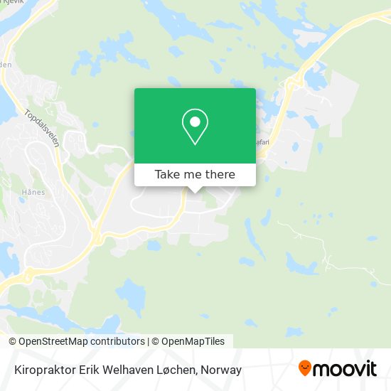 Kiropraktor Erik Welhaven Løchen map