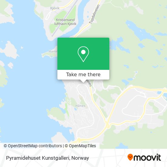 Pyramidehuset Kunstgalleri map