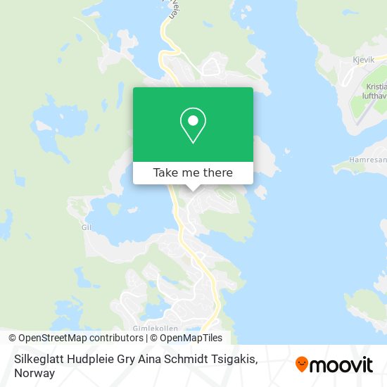 Silkeglatt Hudpleie Gry Aina Schmidt Tsigakis map