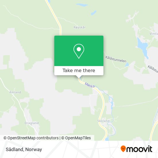 Sådland map