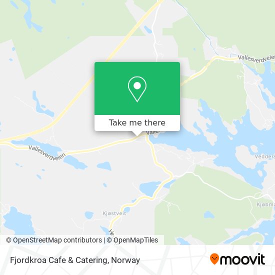 Fjordkroa Cafe & Catering map