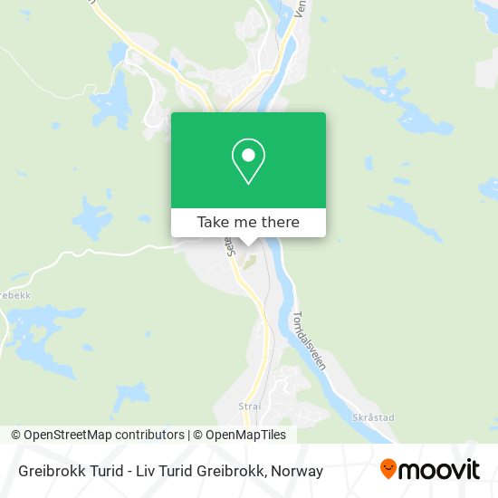 Greibrokk Turid - Liv Turid Greibrokk map