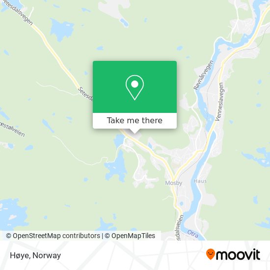 Høye map