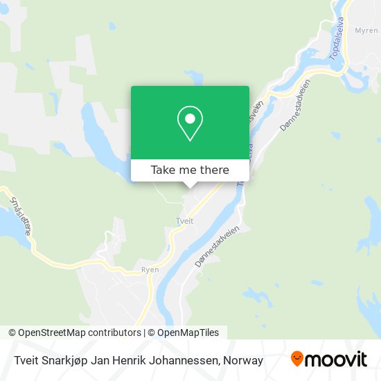 Tveit Snarkjøp Jan Henrik Johannessen map