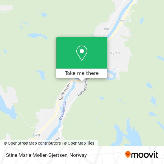 Stine Marie Møller-Gjertsen map