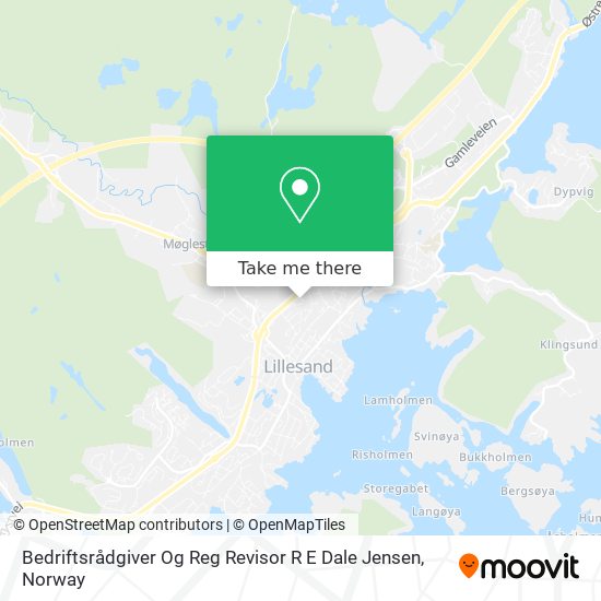 Bedriftsrådgiver Og Reg Revisor R E Dale Jensen map