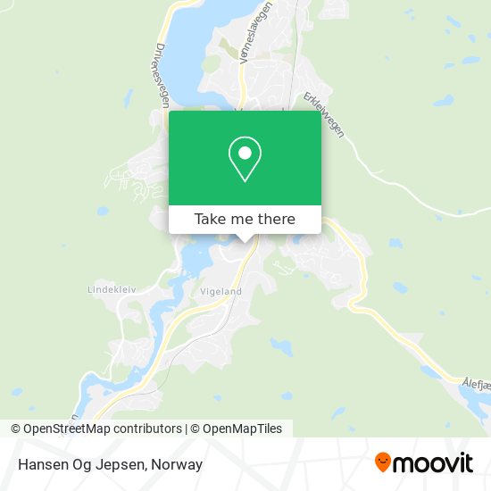 Hansen Og Jepsen map