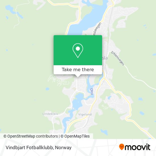 Vindbjart Fotballklubb map