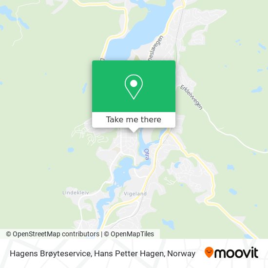 Hagens Brøyteservice, Hans Petter Hagen map