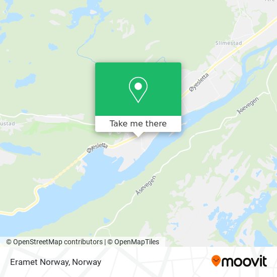 Eramet Norway map