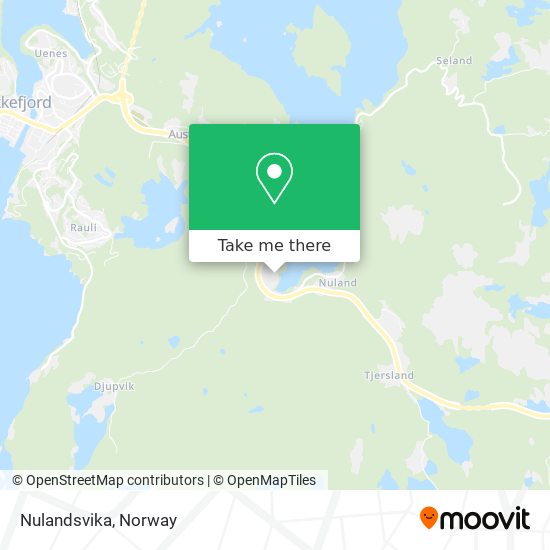 Nulandsvika map