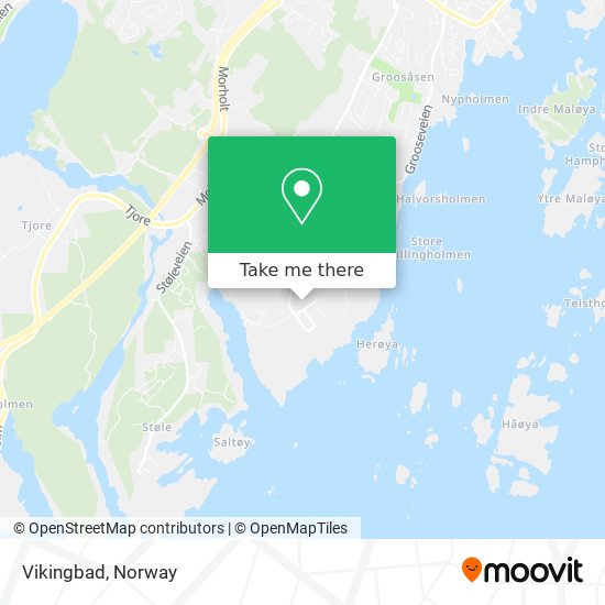 Vikingbad map