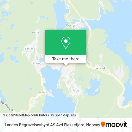 Landes Begravelsesbyrå AS Avd Flekkefjord map