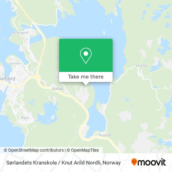 Sørlandets Kranskole / Knut Arild Nordli map