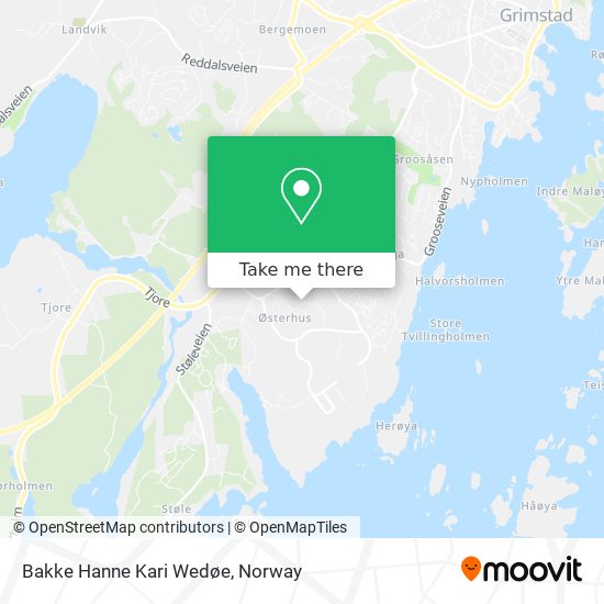 Bakke Hanne Kari Wedøe map