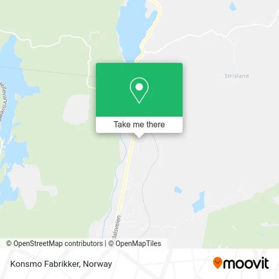 Konsmo Fabrikker map