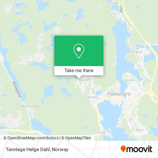 Tannlege Helge Dahl map