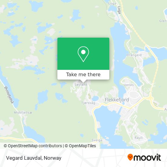 Vegard Lauvdal map