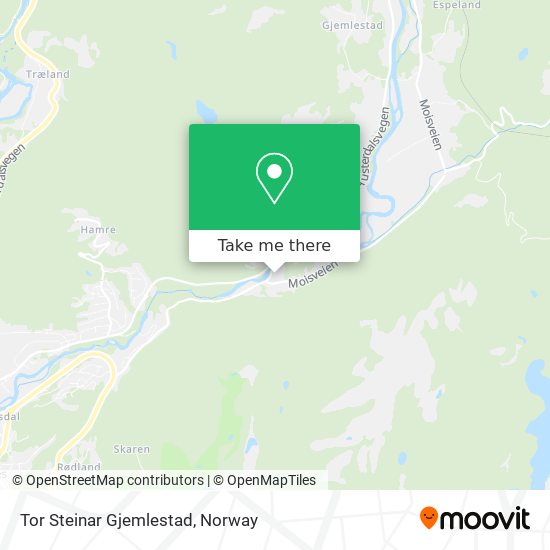 Tor Steinar Gjemlestad map