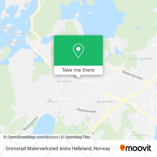 Grimstad Malerverksted Anita Helleland map