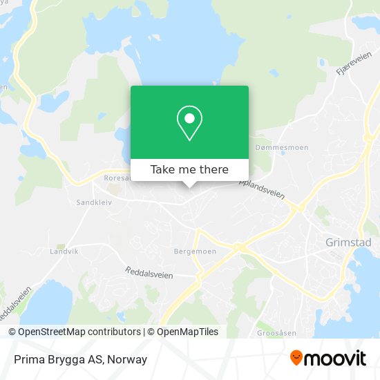 Prima Brygga AS map