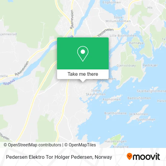 Pedersen Elektro Tor Holger Pedersen map