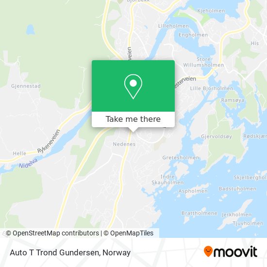 Auto T Trond Gundersen map
