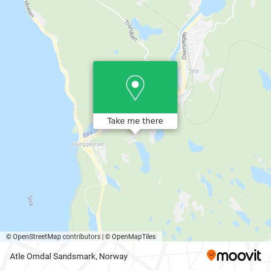 Atle Omdal Sandsmark map