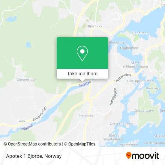 Apotek 1 Bjorbe map