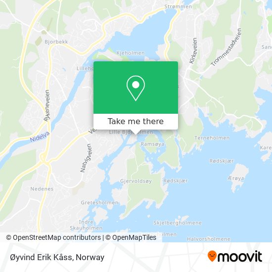 Øyvind Erik Kåss map