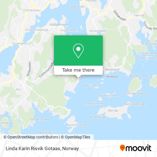 Linda Karin Risvik Gotaas map