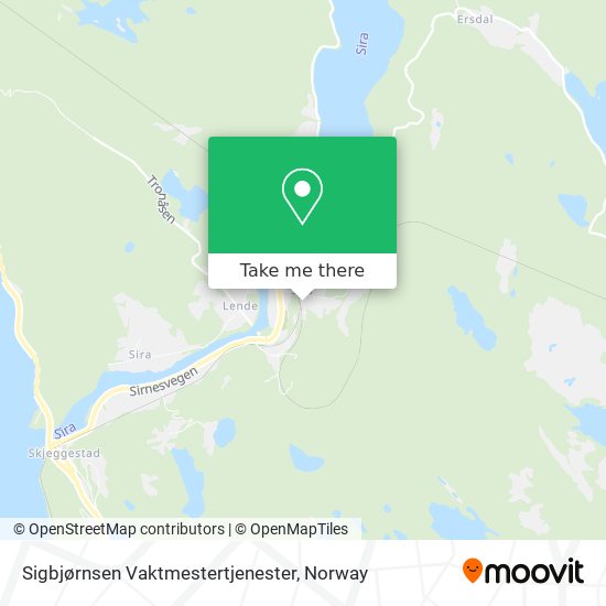 Sigbjørnsen Vaktmestertjenester map