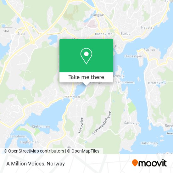 A Million Voices map