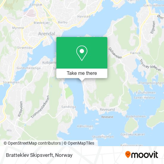 Bratteklev Skipsverft map
