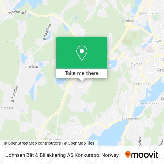 Johnsen Båt & Billakkering AS Konkursbo map