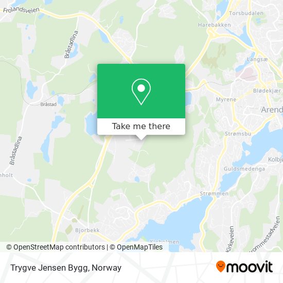 Trygve Jensen Bygg map