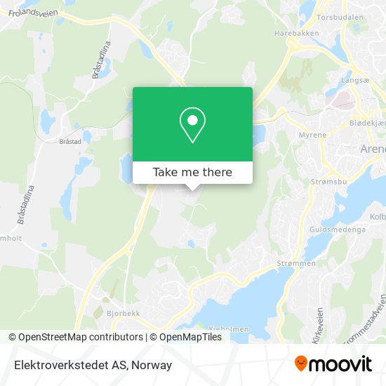 Elektroverkstedet AS map