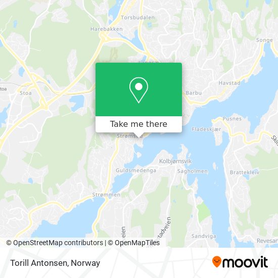 Torill Antonsen map